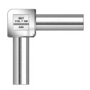 SM4E19 - Stainless Steel 1/4" O.D. 90° Elbow